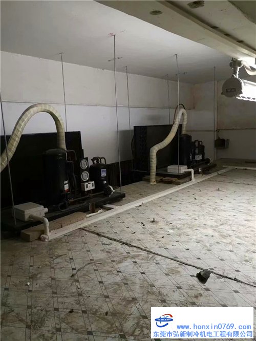 深圳拆裝冷庫(kù)完工交付,邊試機(jī)邊進(jìn)貨